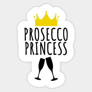 Prosecco Princess Sticker